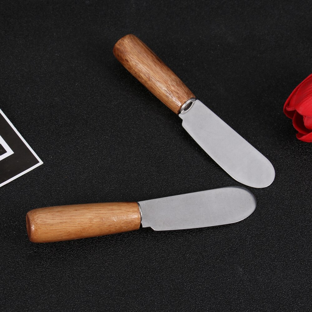 6 stuks botermes roestvrij staal scherp stevig boterscheider botermes voor keuken snijden