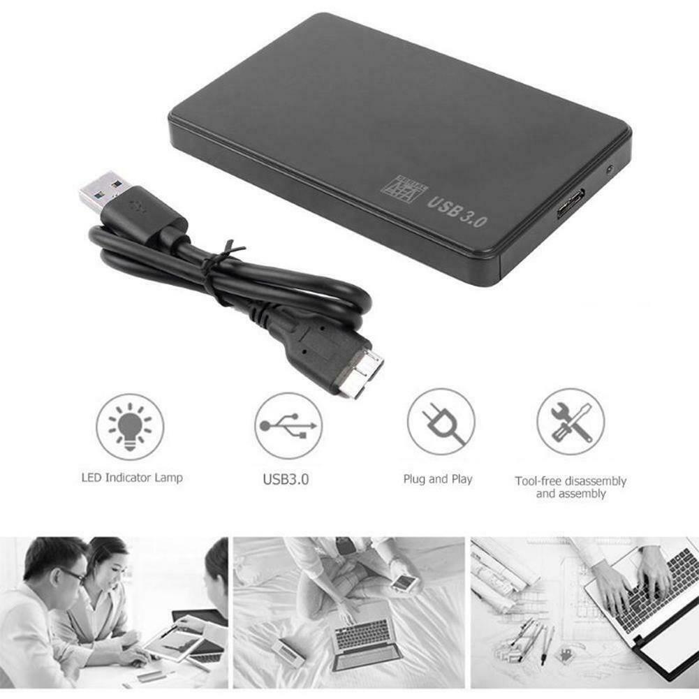 2,5 zoll hdd fallen USB 3.0/2,0 5Gbps SATA Externe Verschluss HDD Festplatte fallen Kasten für PC externe festplatte fallen