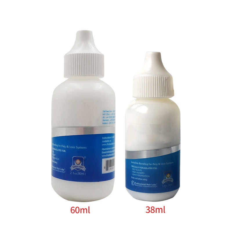 60/38ml Spitze Perücke Kappe Toupet Kleber Kleber Haar Ersatz Klebstoff extra Feuchtigkeit Kontrolle anhaltende perücke kleber für perücken heißer