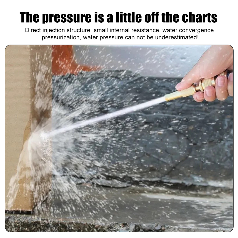 Sprinkler System Tools Adjustable Sprinkler Garden Hose Spray Nozzle Spray Sprinkler High Pressure Direct Spray Garden Hose