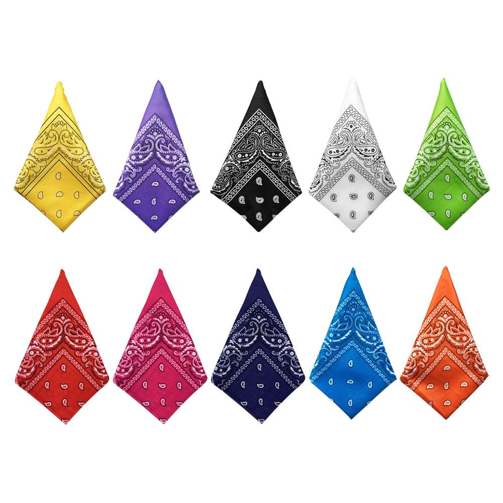 Vrouwen Haaraccessoires Linnen Bandana Sjaal Vierkante Vrouwelijke Bandana Hoofddeksels Rock Cool Meisjes Multi Hoofdbanden