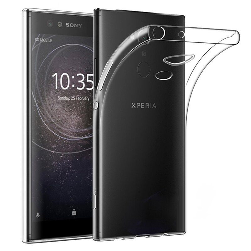 Originele Transparante Telefoon Gevallen Voor Sony Xperia L2 Dual H3311 H4311 Tpu Case Back Cover Slim Dunne Zachte Siliconen Clear funda Gel: Default Title