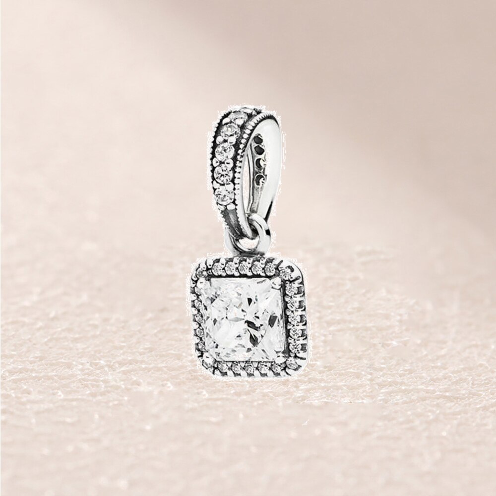 Fahmi 100% 925 Sterling Silver Charm Pendant3 Original Jewelry For Women: 390378CZ