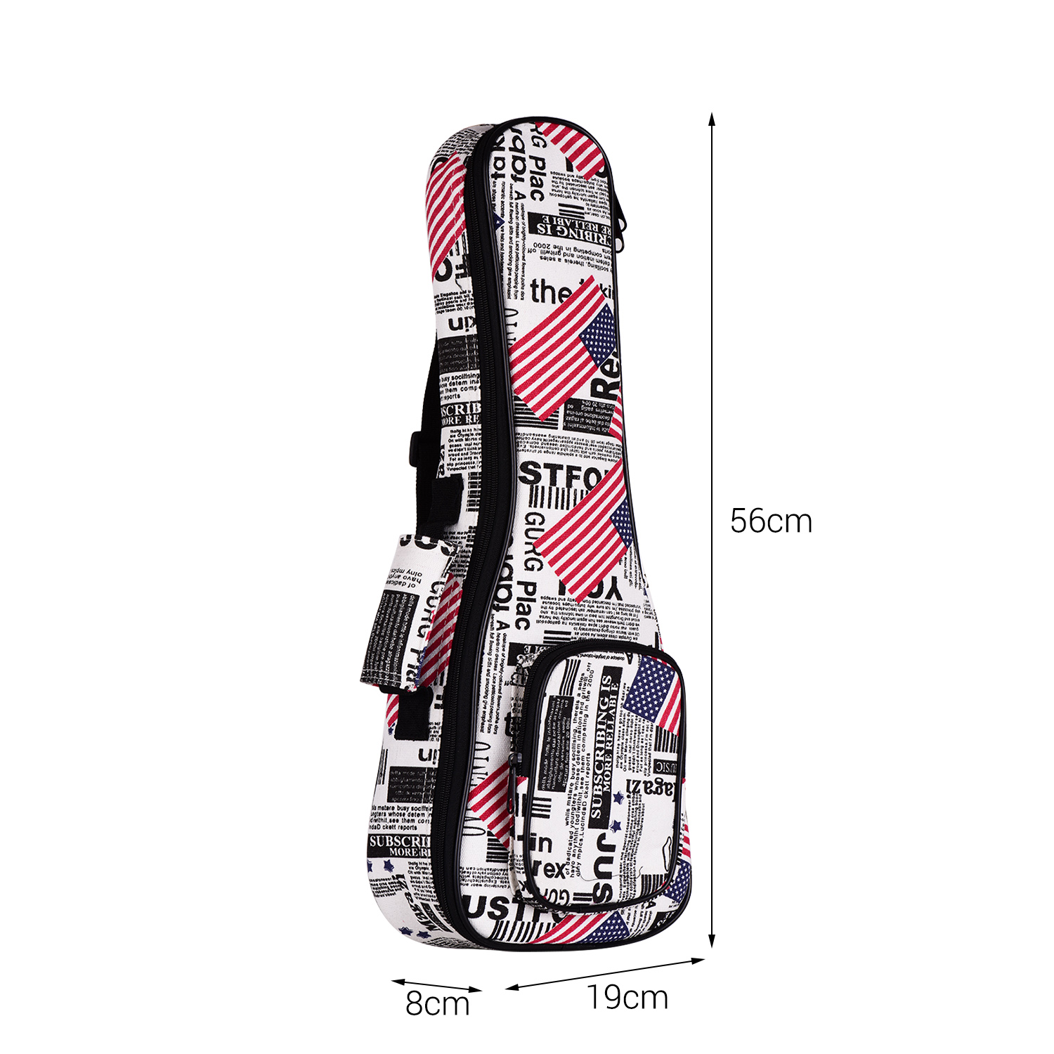 Fender FU610 Tenor Ukulele Gig Bag Case - Backpack Style | Reverb