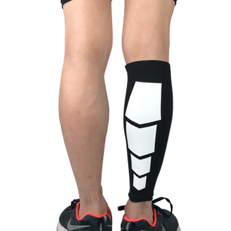 2 Pcs Voetbal Basketbal Hardlopen Beenwarmers Fietsen Kalf Greaves Scheenbeschermers Shin Supporter Kyqrtz Outdoor Sport Compressie Been