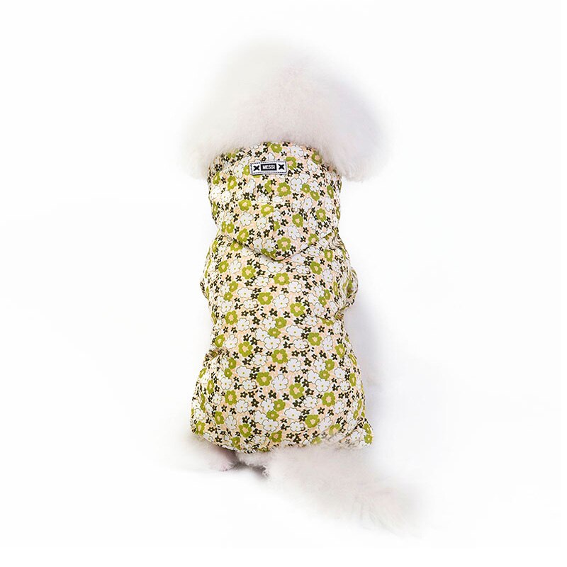 Chic Pet Dog Raincoat Waterproof Dog Coat Poncho Puppy Chihuahua Poodle Outfits Small Dog Clothes/Rain Coat Jacket: Yellow / L