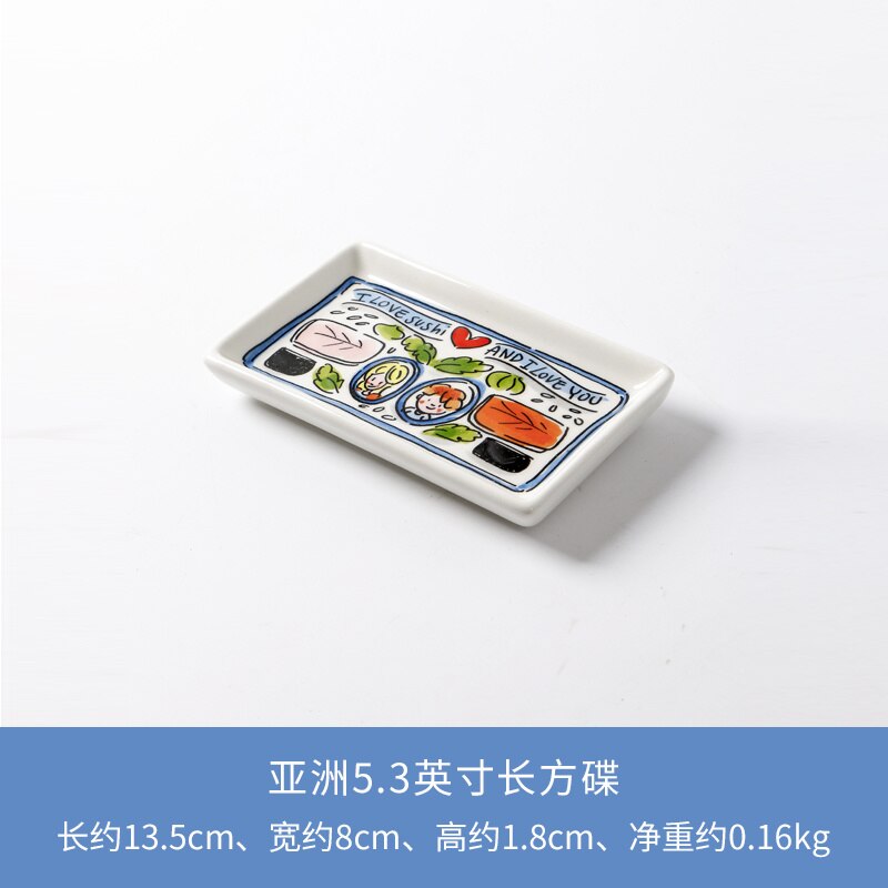 Chinese Kettle Ceramic Large Single Teapot Kung Fu Tea Set Afternoon Tea Home Japanese Style Cute Tea Making Tea Brewing Pot: Rectangular Dish