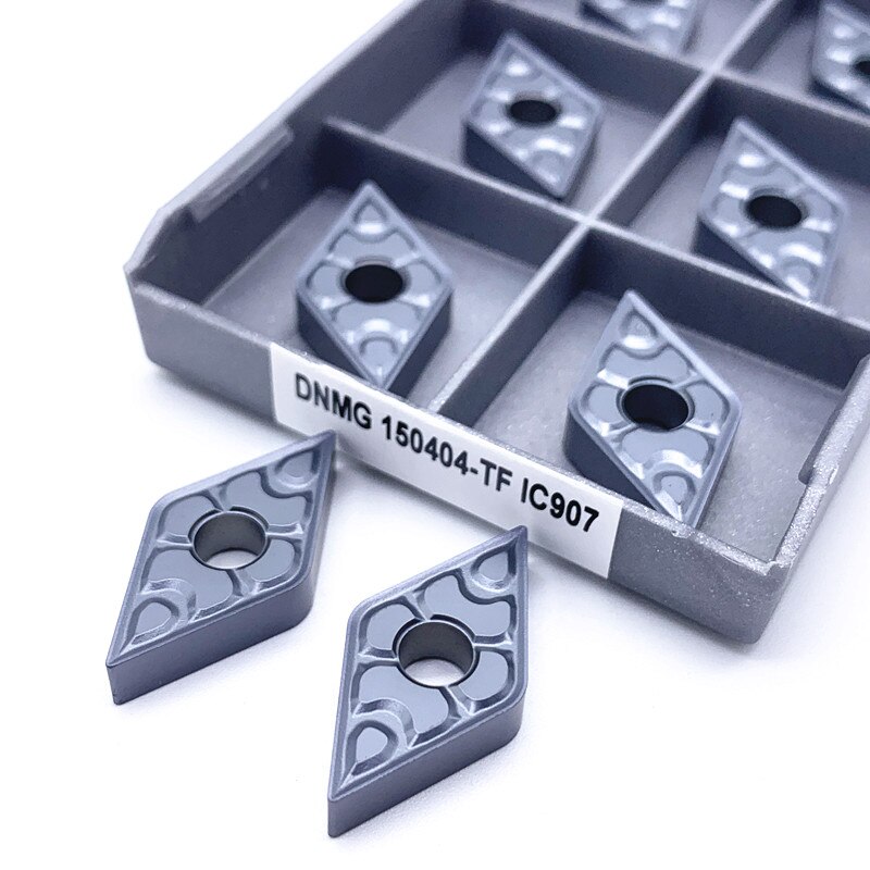 10 kpl dnmg 150404- tf  ic907 dnmg 150408- tf  ic907 sorvaustyökalu kovametalliterät sorvi leikkuri leikkuutyökalu cnc työkalut