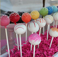100 pcs/set Lollipop lolly sugar-loaf cake pop plastic stick 7cm length FDA certification WYQ