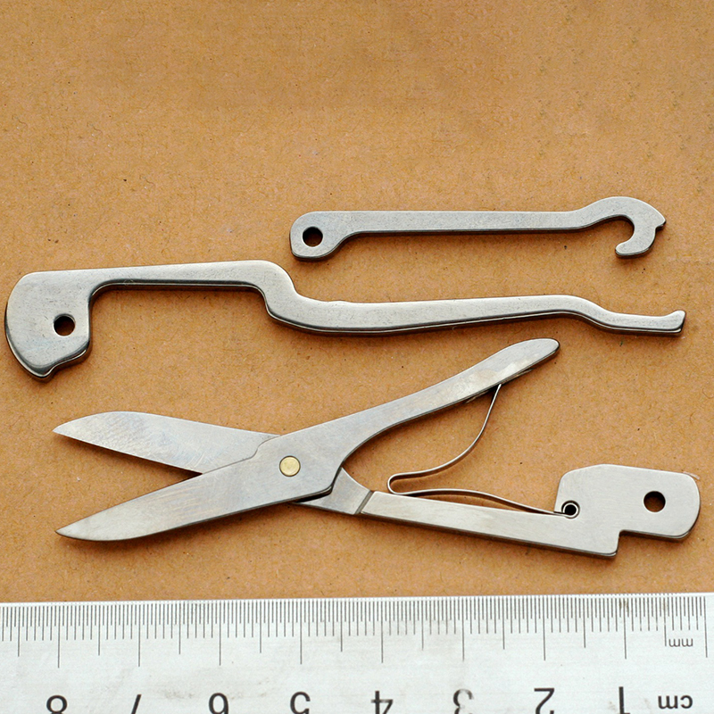 Mes Originele Vervangende Schaar Accessoires Set Met Veer & Rug Gereedschap Haken Voor 91Mm Victorinox Zwitserse Leger Messen Diy Deel