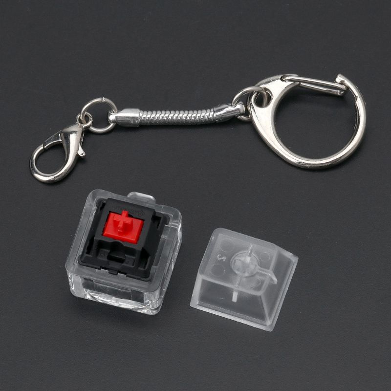 1PC Cherry MX Switch Mechanical Switch Keychain For Keyboard Switches Tester Kit Without LED Light Toys Stress Relief