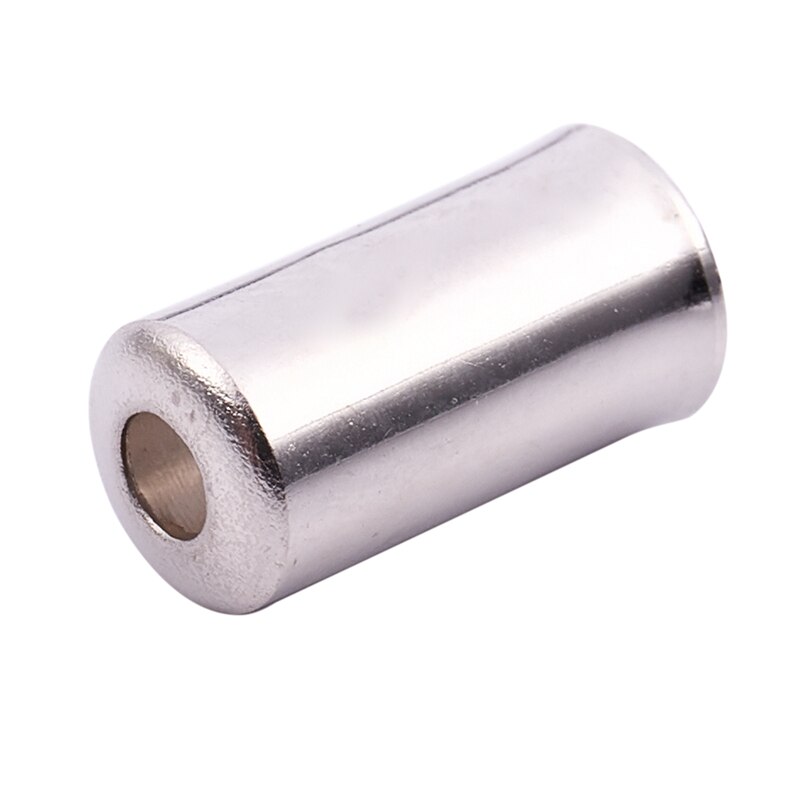 100 stuks gaines kabelkapbevestiging remsnelheid 5mm metaal zilver voor fiets