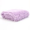 Pet Towel - Microfiber Quick Dry - Soft Grooming & Cleaning Tool for Dogs & Cats: Purple / Small