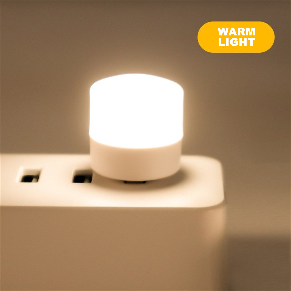 Pequeña lámpara con enchufe USB, luz LED nocturna para ordenador, carga de energía móvil, Mini lámparas para libros, protección ocular LED, luz de lectura cuadrada: changeable