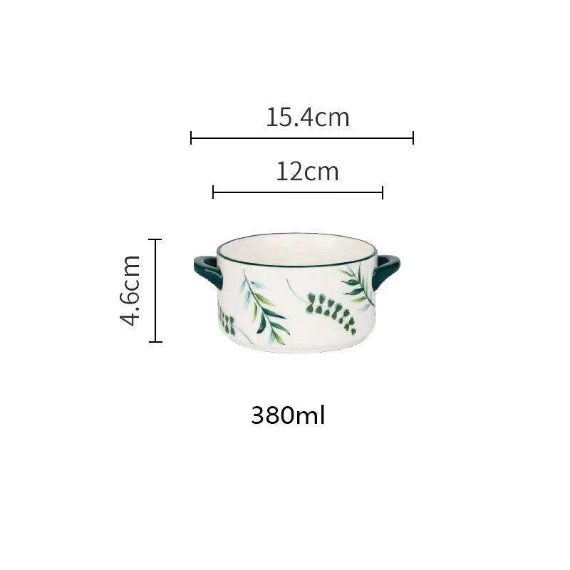 Keramik Teller Set schüssel teller tief anlage gericht kreative Europäischen stil steak platte porzellan mikrowelle neue: 4.7inch bowl