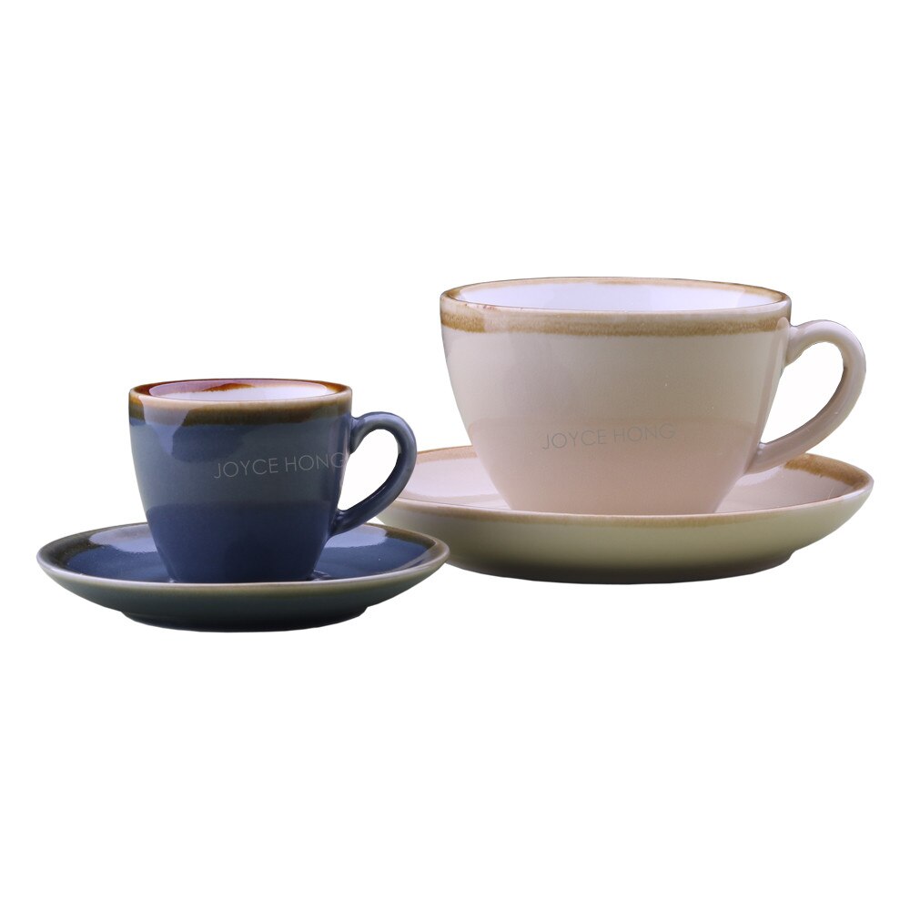 Ceramic Cappuccino Cups, Coffee Cups, White Tea Cup Set, British Coffee Cups, Porcelain Tea Set, Latte Cups, Espresso Mug