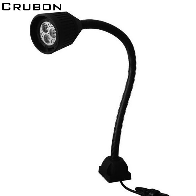 CRUBON 3 W 24 V/220 V Machine Werklampen/LED Zachte Staaf Flexibele Lichtbalk/Frezen licht CNC Apparatuur Tool Lamp