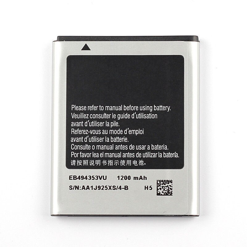 Dinto EB494353VU EB494353VA 1200mAh Replacement Battery Phone Batteries for Samsung GT-S5570 S5578 I559 I339