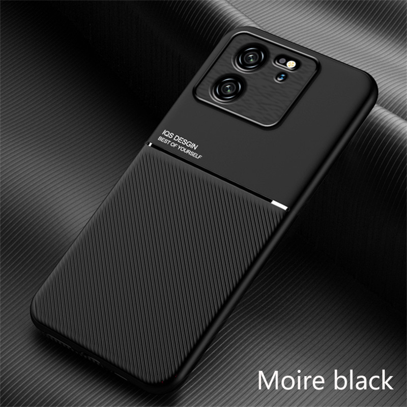 Para xiaomi 13t 5g caso de couro carro suporte magnético capa traseira para xiomi mi 13t 13 t xiaomi13t t13 pro quadro macio proteger coque: ABS / Bege