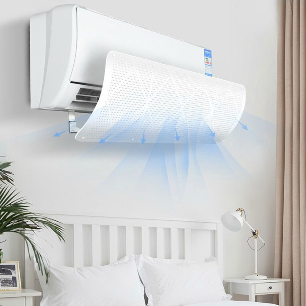 Anti-direct Retractable Air Conditioning Air Conditioner Cover Exhaust Fan Wind Deflector Deflector Exhaust Fan Accessories