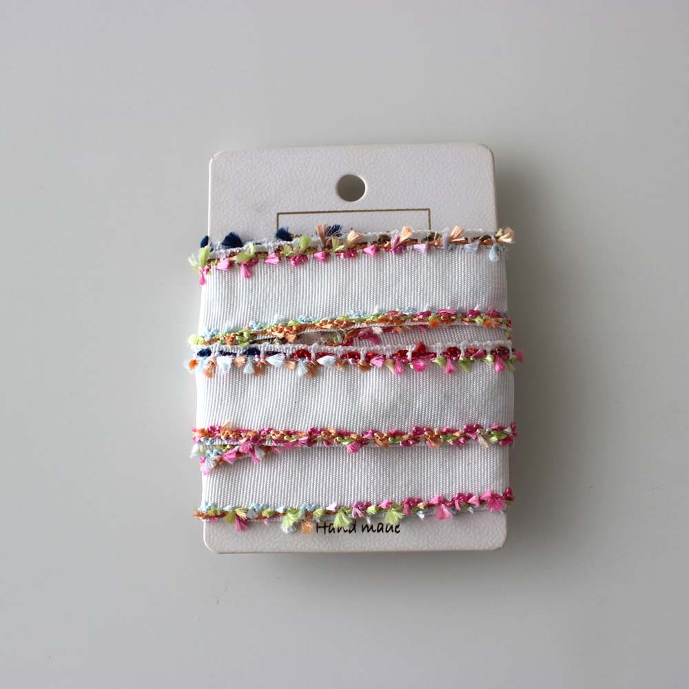 1 Yard 2.5cm Embroidered Lace Trim Ribbon Fabric webbing Grosgrain Trimming Handmade DIY Costume Dress Sewing Supplies Craft: Gold