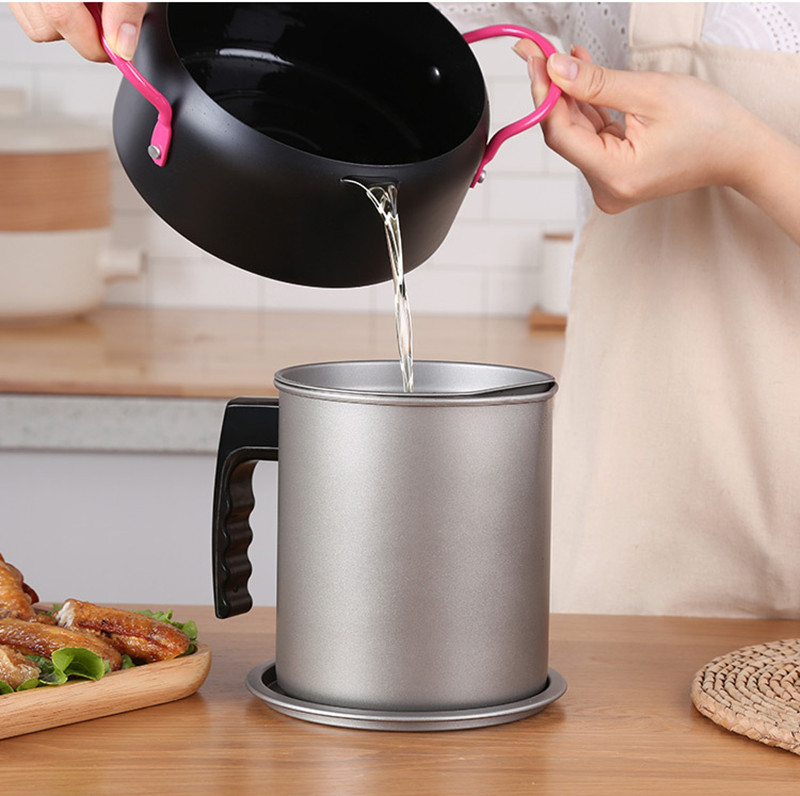 Kreative Öl Container Dicht Gebraten Öl Filter Können Flasche Öl Topf Lagerung Flasche Küche Kochen Werkzeuge