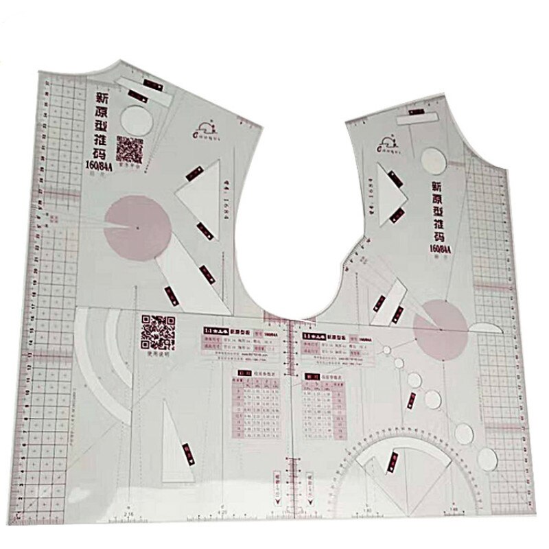 1:1 1:5 liniaal tekening tempel kledingstuk prototype linialen school student onderwijs