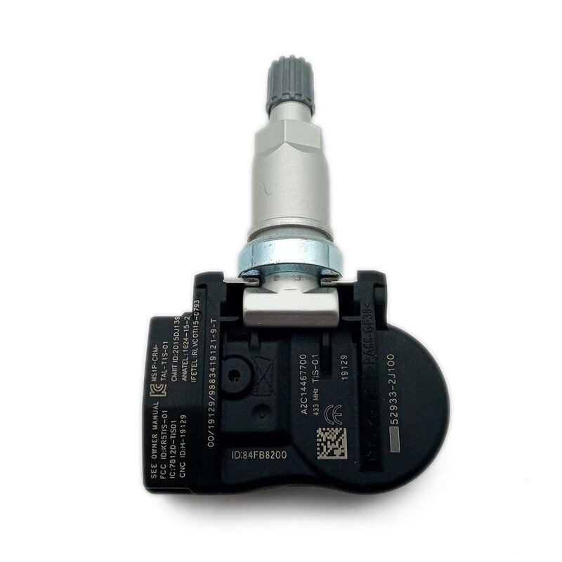 4 kpl tpms pyörän rengaspaineanturi 52933-2 j 100 529332 j 100 hyundai verna solarisille kia sorento