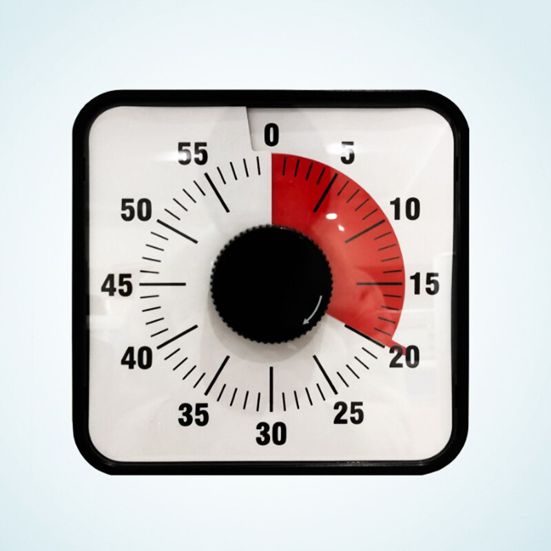 Temporizador de cocina con cronómetro, cronómetro Visual de 60 minutos, conjunto de temporización, soportes para piernas traseras, temporizador de cuenta atrás, temporizador de cuenta atrás para aula de estudiantes