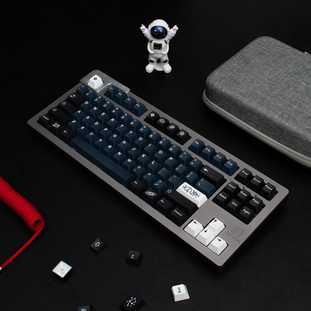 GMK Galaxy Keycaps Cherry Profile Dye Sublimation PBT 137 Keys Mechanical Keyboard Keycap For 7U Space Bar 1.75U 2U Shift