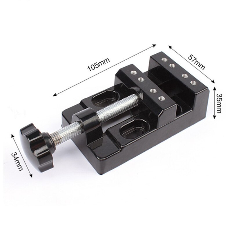 тиски vise Black Jaw Bench Clamp Mini Drill Press Vice Opening Parallel Table Flat Vise DIY Tools
