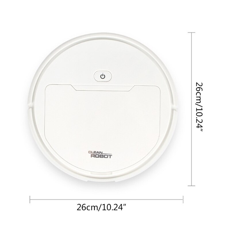 Robot Vacuum Cleaner, Strong Suction Automatic Bot Self Detects Stairs Pet Hair A0NC