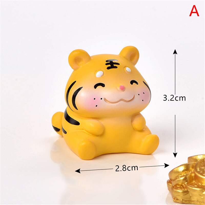 DIY Mini Miniatur Garten Ornament Dekor Topf Handwerk Jahr Der Tiger Hause Ornamente Dekoration Zubehör Neue Jahr