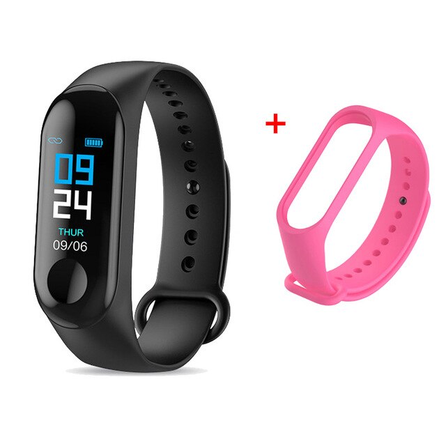 M3 più Intelligente Della Vigilanza Della Fascia di Fitness tracker Wristband Heart Rate Attività Schermo a Colori Articoli Elettronica Smart, Smartwatch, Bracciali Smart Fitness Vigilanza di Sport Del Braccialetto: A