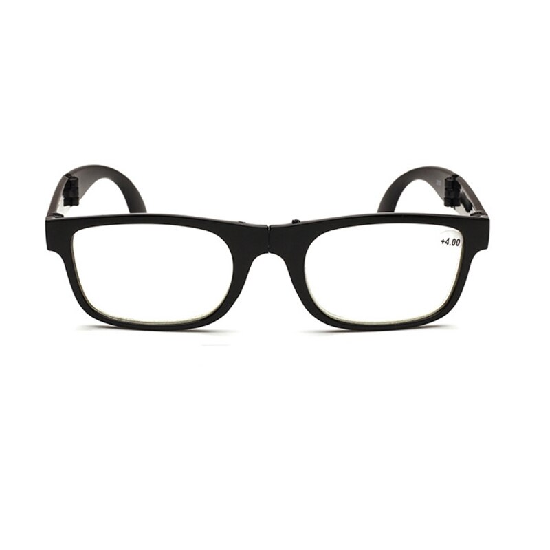 Unisex Opvouwbare Leesbril Gevouwen Opknoping + 1 + 1.5 + 2 + 2.5 + 3 + 3.5 + 4.0 verziend Brillen Full Frame #