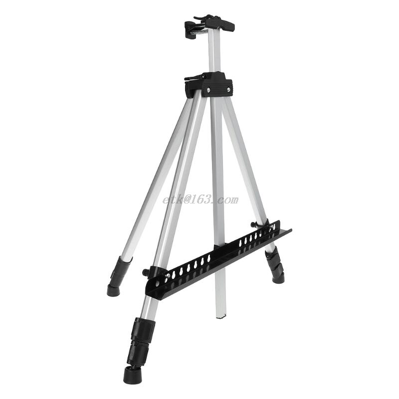 Portable Adjustable Aluminum Artist Easel Sketch Painting Drawing Display Stand With Bag
