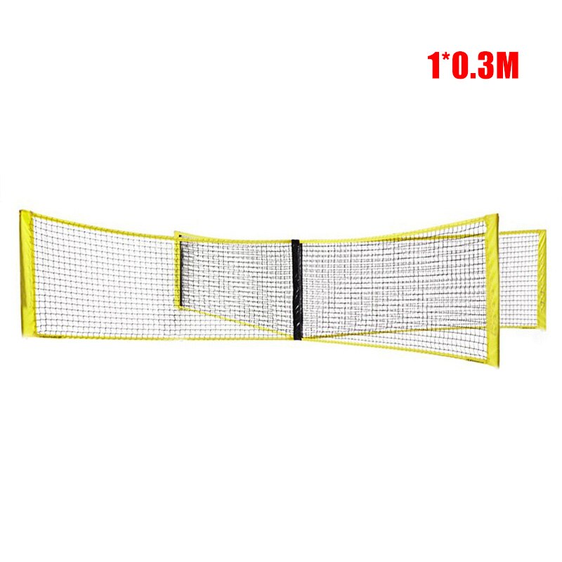 Portable Volleyball Net Portable Outdoor Sand Grass Portable volleyball Net YA88: 1x0.3m