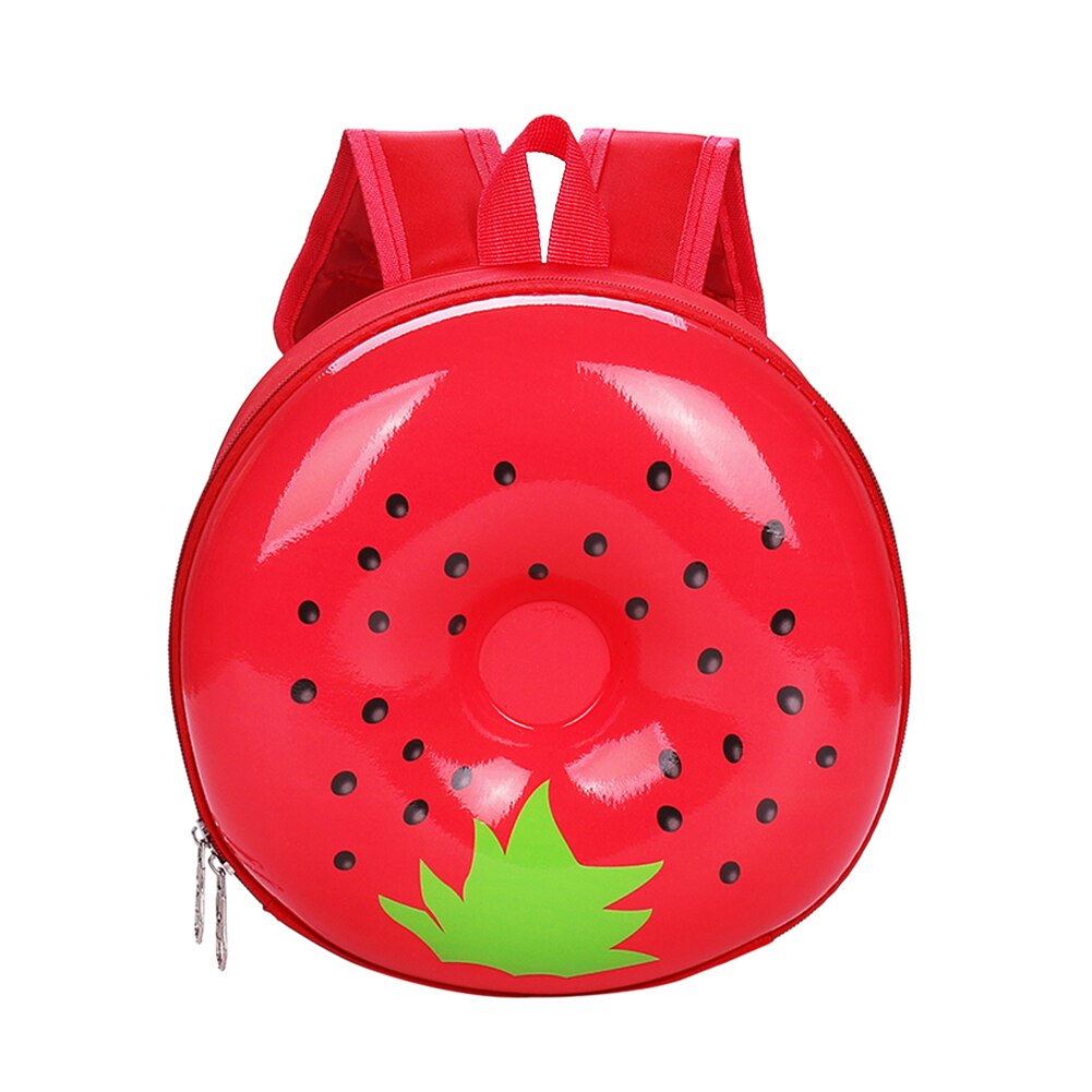 3d dos desenhos animados em forma de frutas mochila bolsa de ombro casual eva bonito das mulheres crianças escola stachel estudante schoolbag para crianças novas