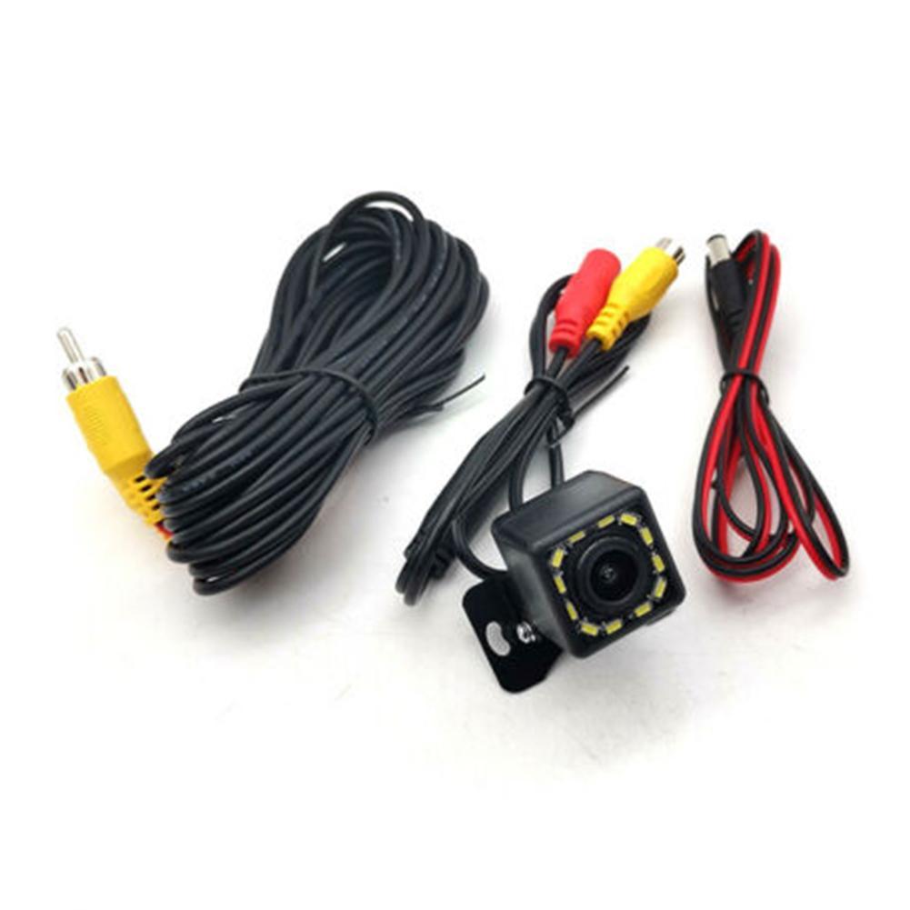 12 LED Car Rear View Camera Night Vision Reversing Auto Parking Monitor 170 Degree Waterproof HD Video Car Rear View Camera