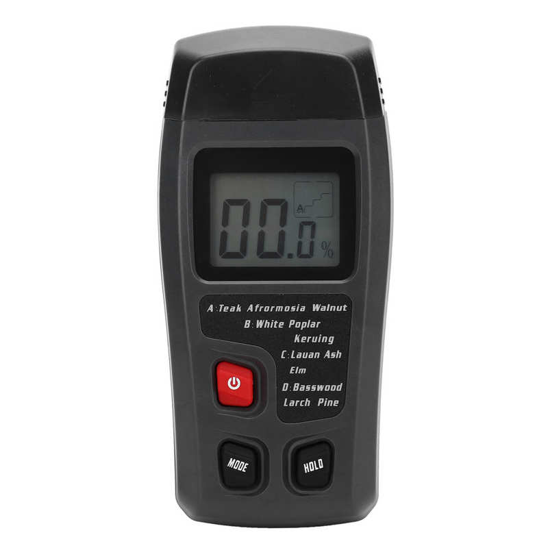 Wood Moisture Meter Digital Wall Paper Cardboard Box Wet Dry Humidity Accuracy Tester Wood Humidity Measuring Tools