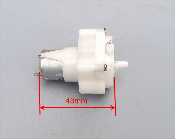 2PCS DC Mini Electric Water Pump 5V 24L/H Max Flow Small Water Pump