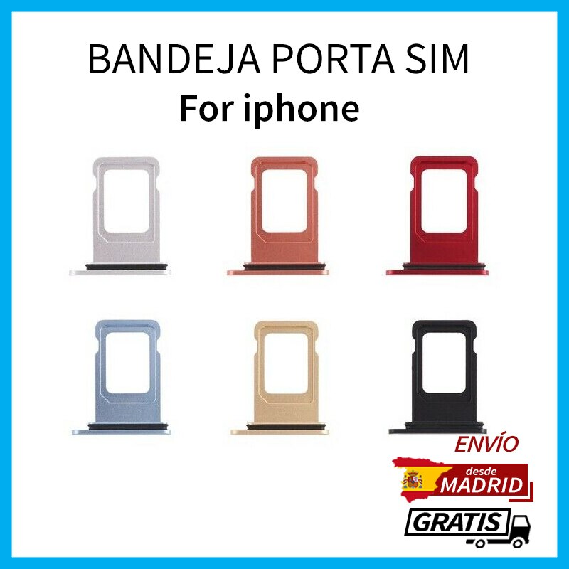 Sim Tray Voor Iphone Xr Houder Sim-kaart Apple Kleur Grijs Goud Zilver Rose Rood Uit Spanje