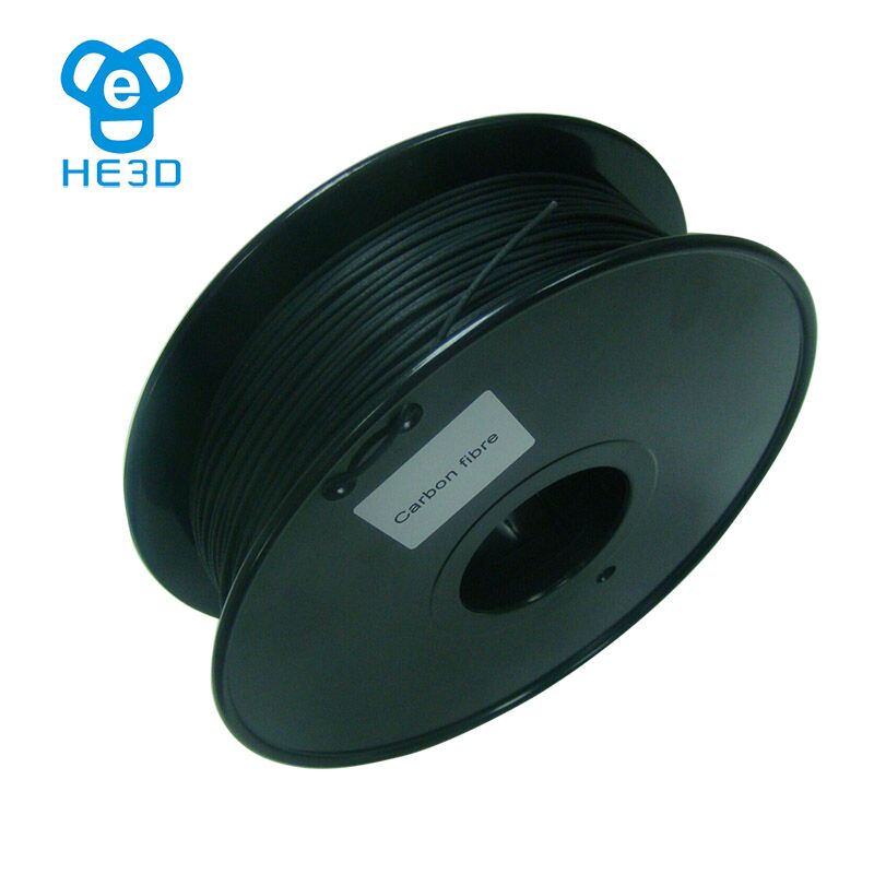 HE3D the newest carbon fiber filament 1.75mm for reprap he3d printer