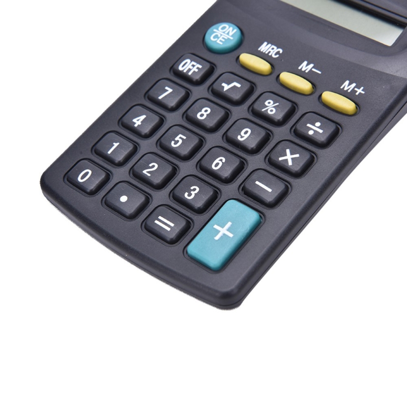 8 Digits Standard Electronic Calculators Battery Powered Calculator with Large LCD Display for Office Home School Use