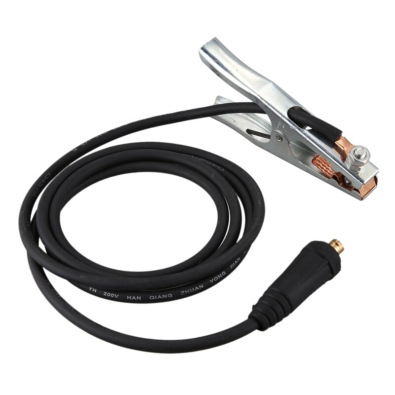 500A Foundation Welding Grounding Cable Clamp Cable 35-50 Plug Welding Fixture for MIG TIG ARC Welding Machine