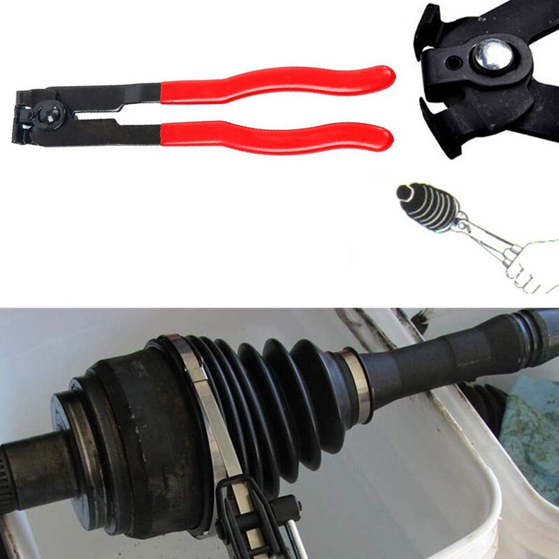 2Pcs CV Joint Boot Clamp Pliers Car Banding Hand Tool Kit Set For Use MultiFunctional With Coolant Hose Fuel Hose Clamps Tools