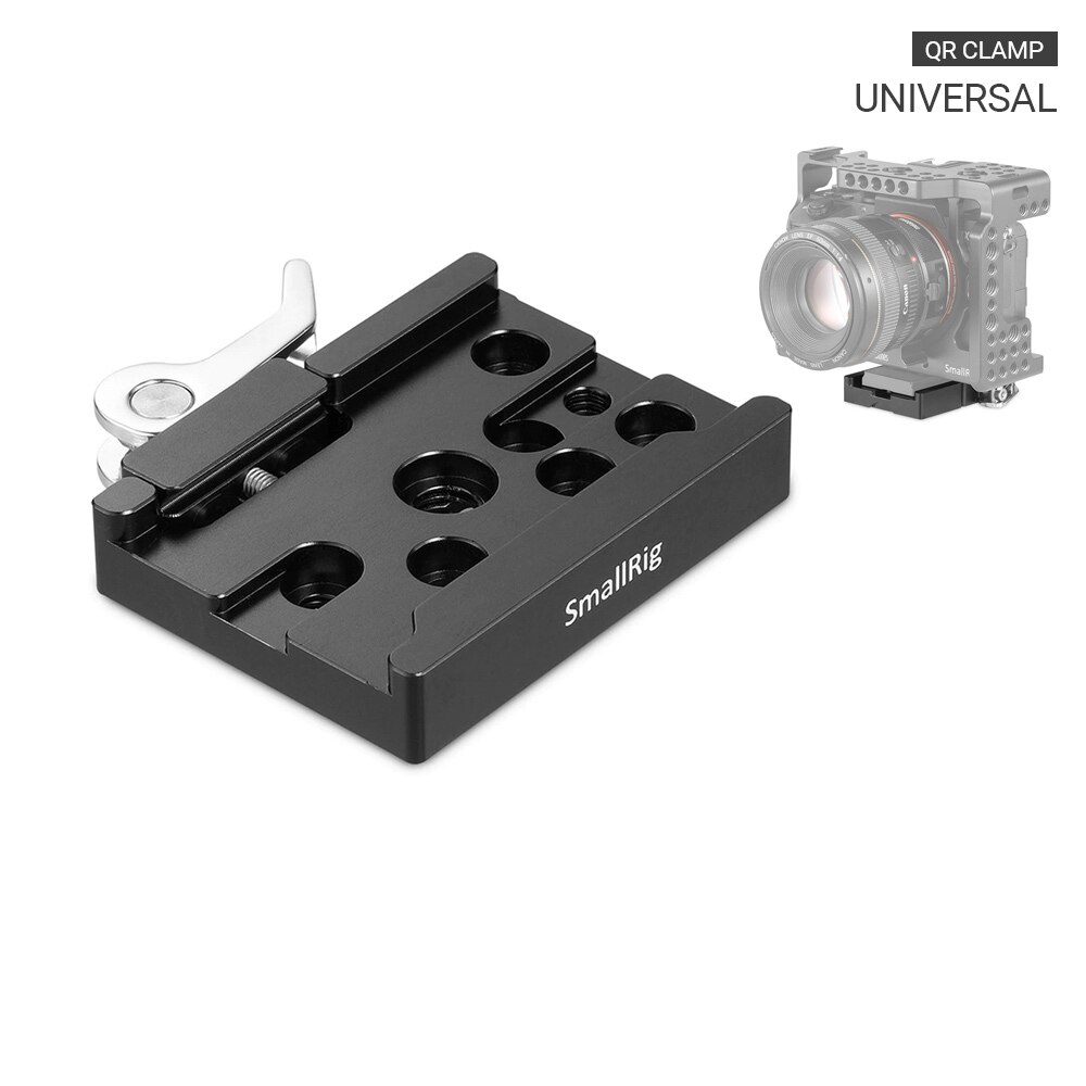 SmallRig – pince de fixation de caméra à dégagement rapide (type Arca Compatible), pour SmallRig A7III L Plate 2122 / GH5 L support 2179, attache 2143