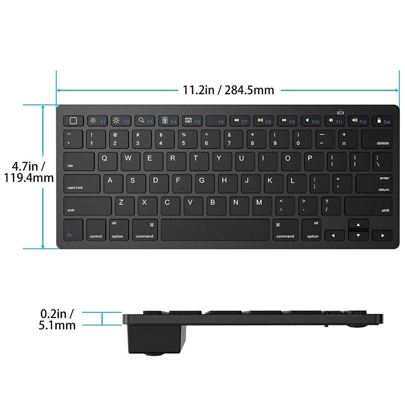 Bluetooth Keyboard and Mouse Combo,Wireless Keyboard and Mouse for iPad Pro/Air/iPad/iPhone,IOS13 and Above