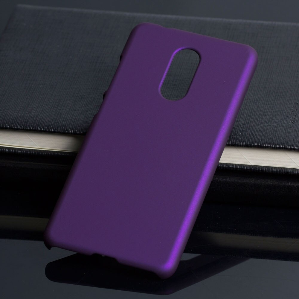 Matte Plastic Coque Cover 5.7For Xiaomi Redmi 5 Case For Xiaomi Redmi 5 Redmi5 Phone Back Coque Cover Case: Purple