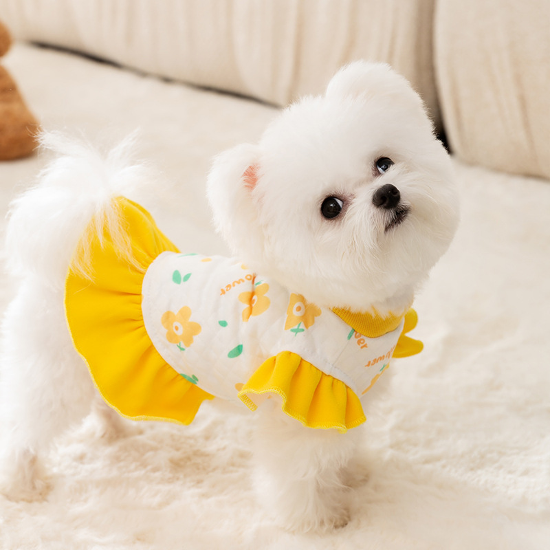 Winter Warm Pet Dog Clothes Soft Dog Hoodie Puppy Outfit Pug Chihuahua Sweater Polo Shirt Cat Puppy Coat Dog Dress Dog Costume